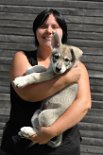 DSC_6845_Tag_58 Am 58. Lebenstag wird Dante von seinem Frauchen Anna abgeholt. Er wird mit Rhodesian Ridgeback Cael aufwachsen und bei Stuttgart wohnen.
