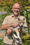DSC_7441_Tag_60 Im Alter von 8 1/2 Wochen zieht Mato in sein neues zu Hause bei Frauchen Sabine und Herrchen Frank. Er wird mit Alaskan Husky Hündin Mary und zwei Kater...